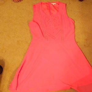 Under Skies dress Coral color, size L